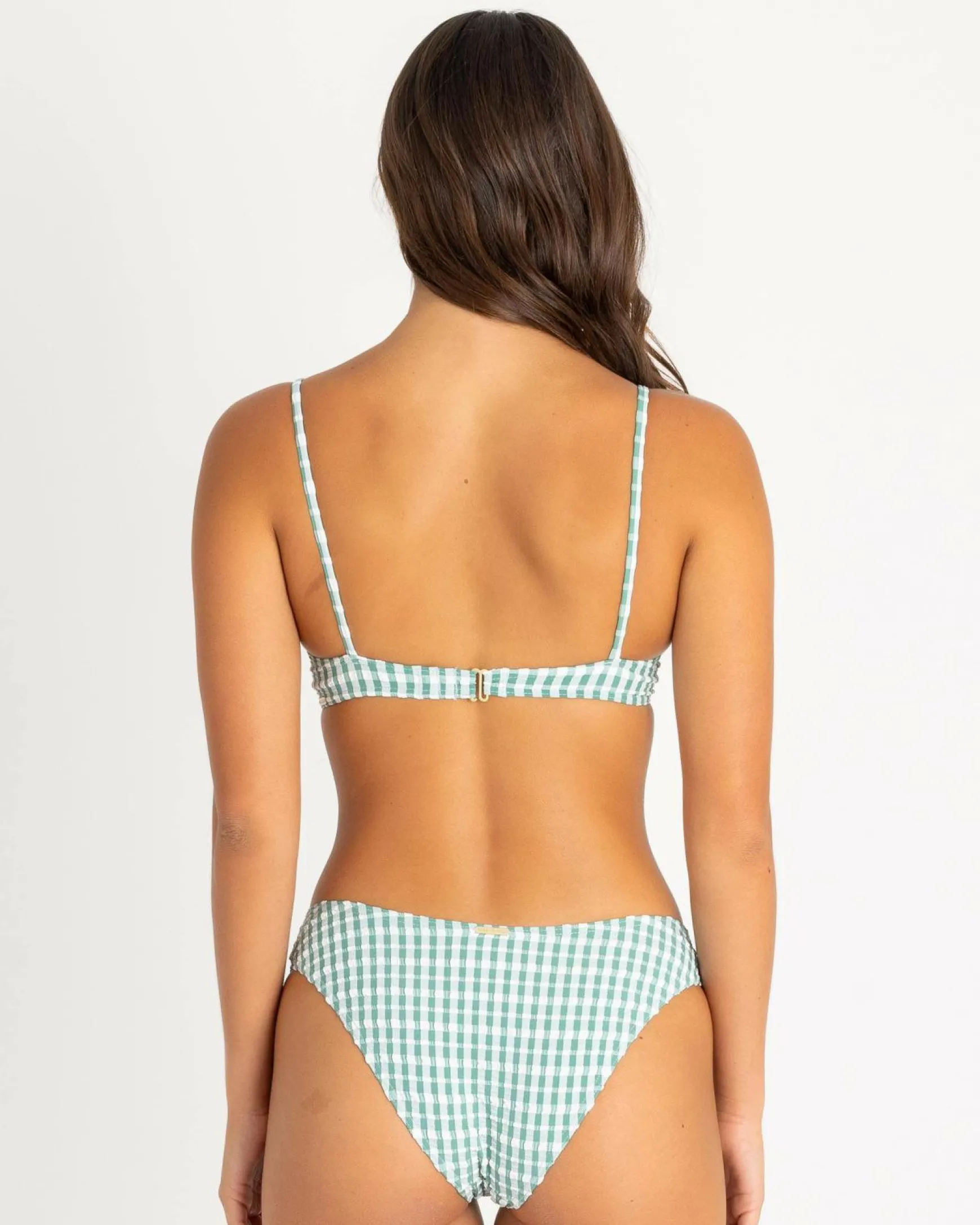 Wave Check Ella Underwire Bikini Top