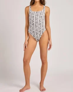 Wave Watcher Scoop Front One Piece Swimsuit