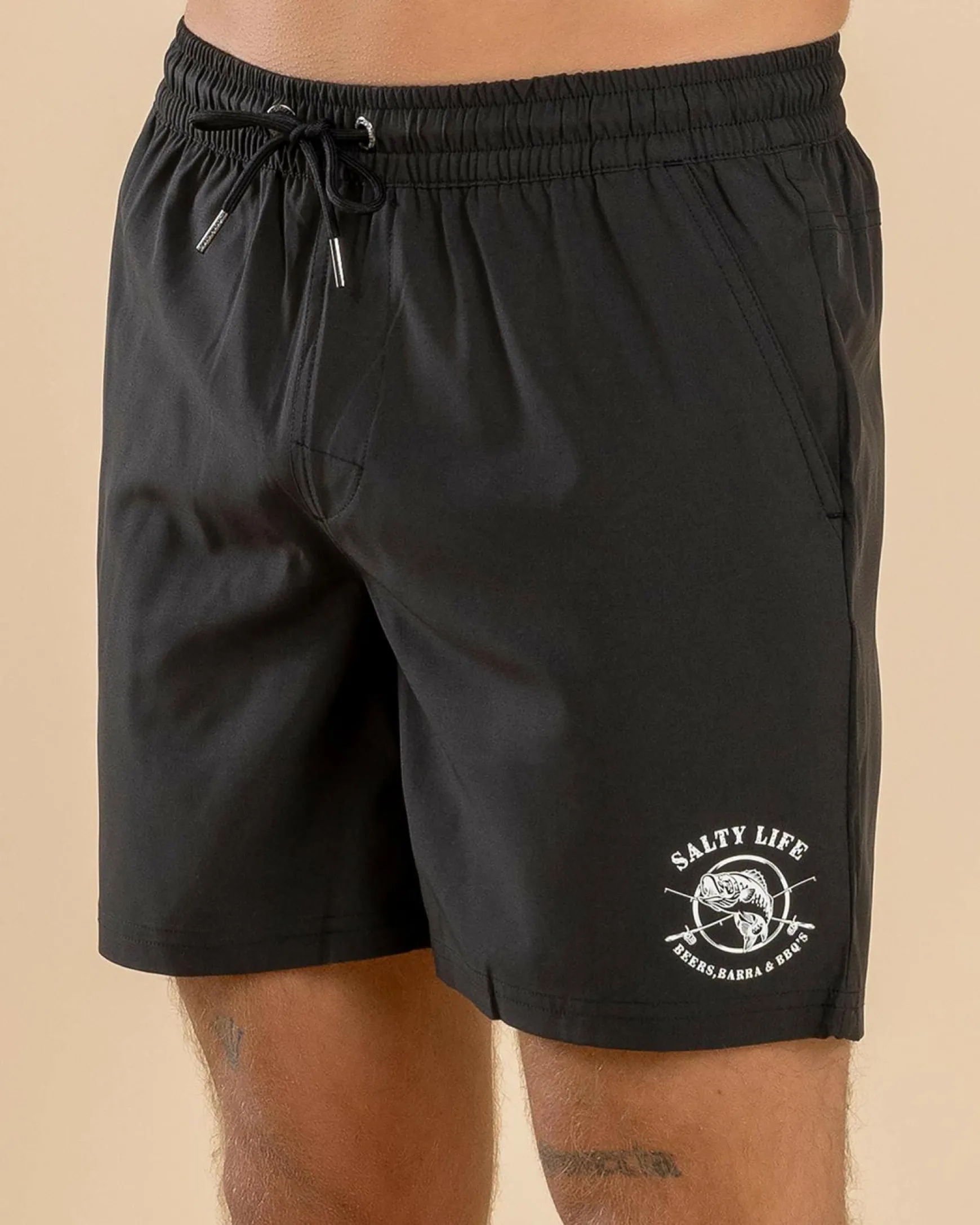Whirlwind Elastic Waist Shorts