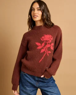 Wild Rose Knit Sweater