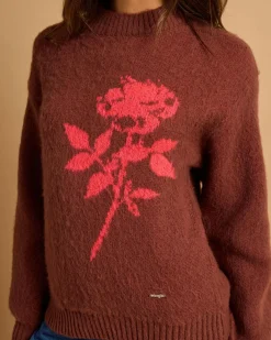 Wild Rose Knit Sweater