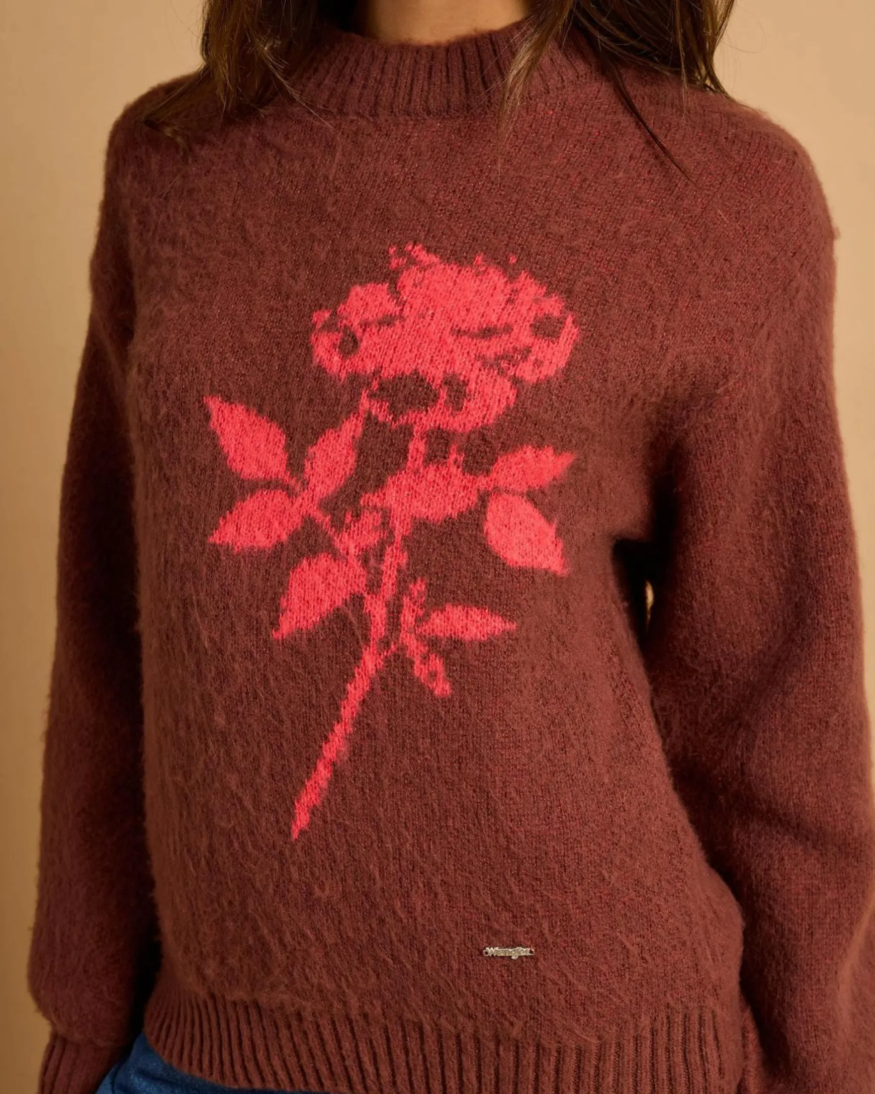 Wild Rose Knit Sweater