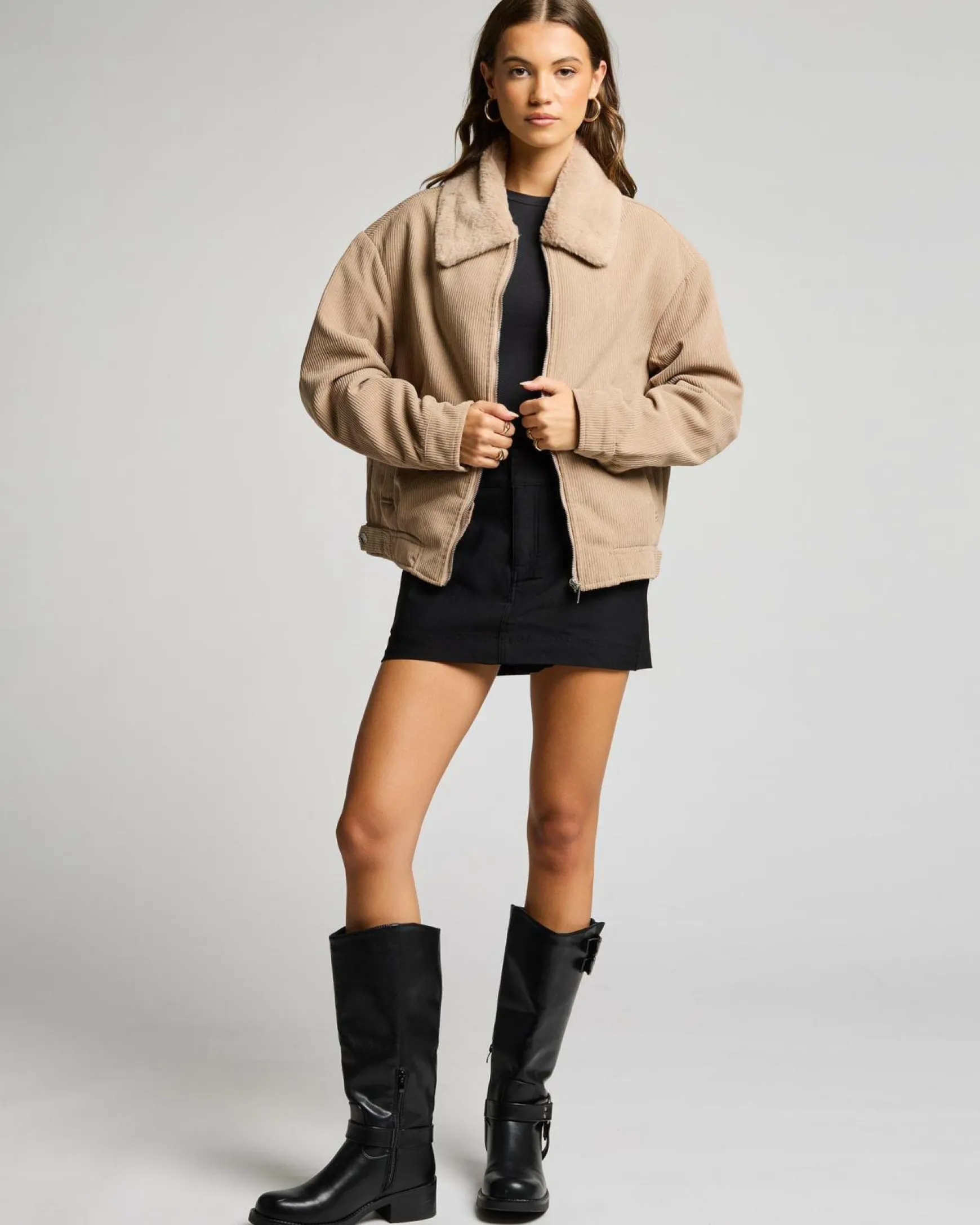 Wolf Cord Jacket