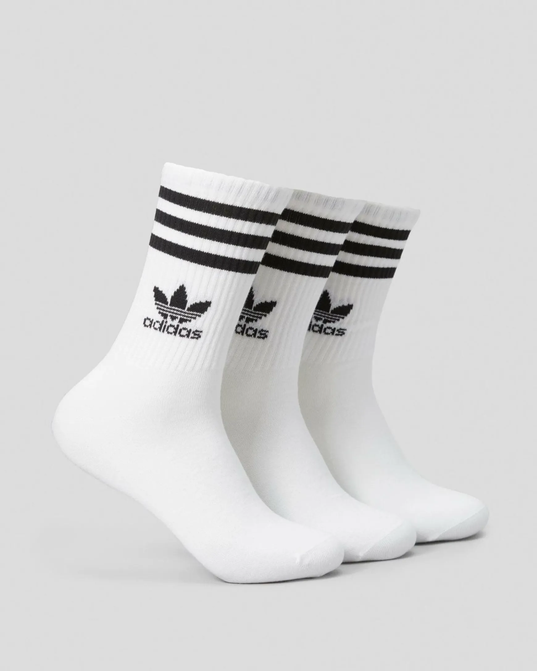 Women's 3 Stripes Crew Sock Pack