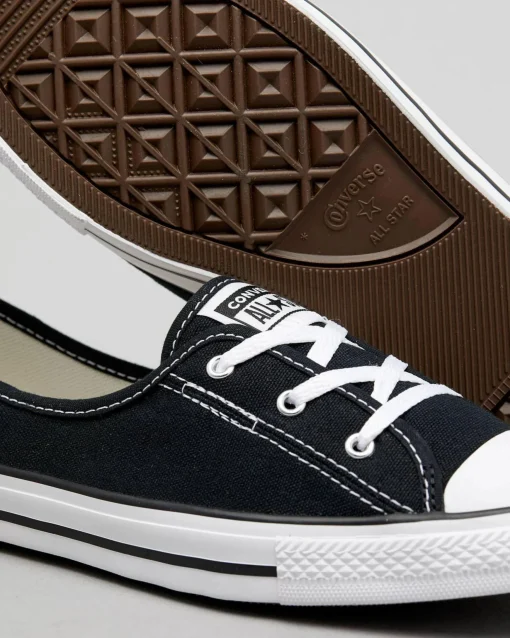 Womens Chuck Taylor Ballet Lace Low Shoes