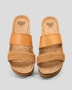 Womens Cushion Vista Hi Slide Sandals