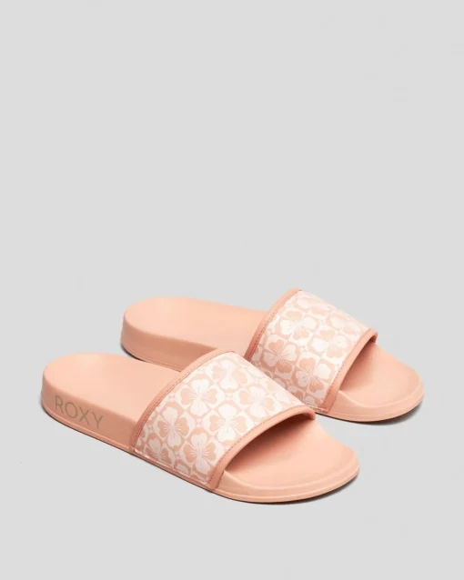 Womens Roxy Slippy IV Slide Sandals