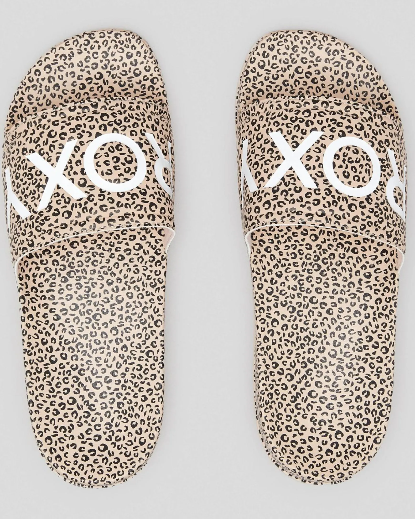 Womens Roxy Slippy Printed Slide Sandals