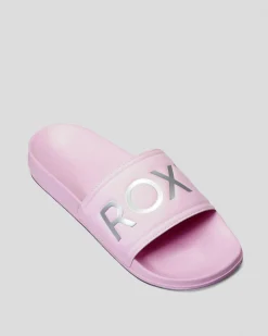Womens Roxy Slippy Slide Sandals