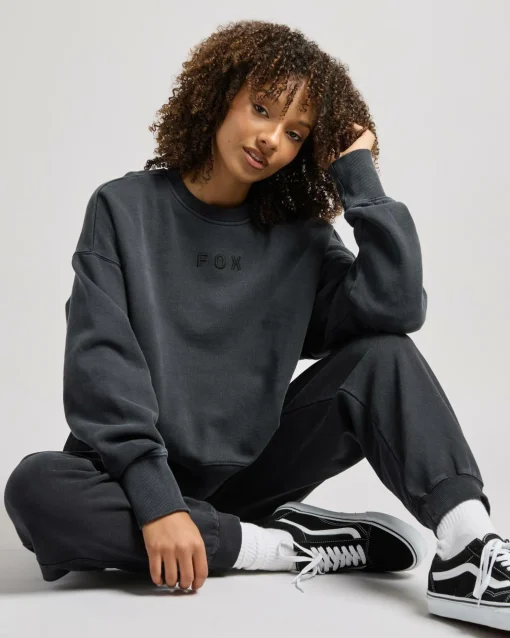Wordmark OV Fleece Crew Sweatshirt