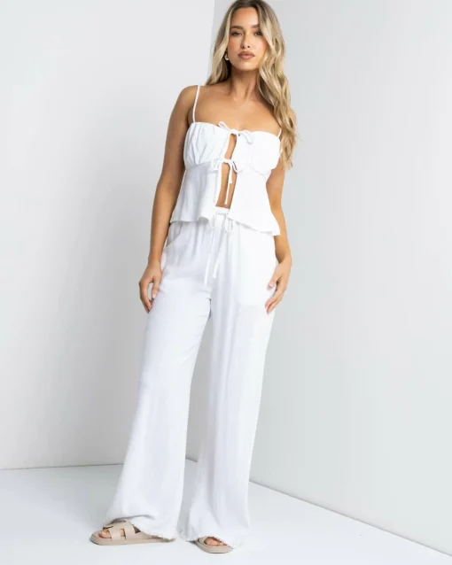 Zelm Dallis Tie Front Top