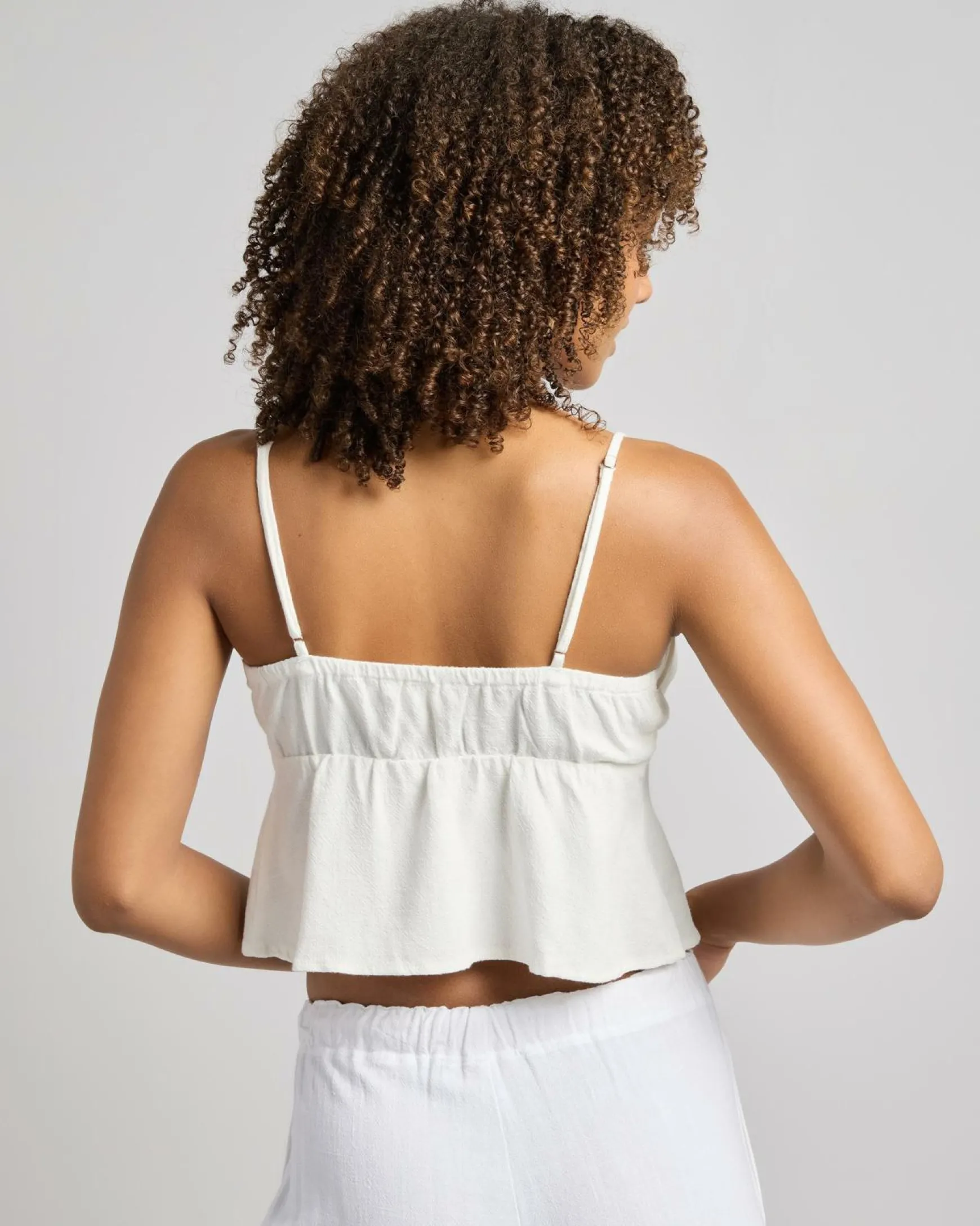 Zelm Dallis Tie Front Top