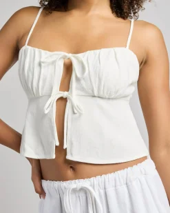 Zelm Dallis Tie Front Top