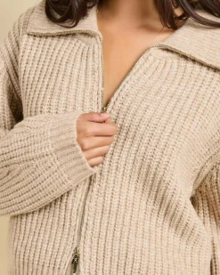 Zeus Double Zip Knit Jumper