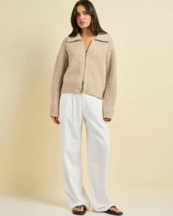 Zeus Double Zip Knit Jumper